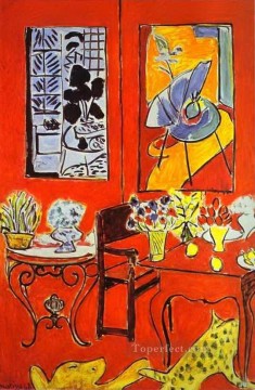 Henri Matisse Painting - Large Red Interior abstract fauvism Henri Matisse